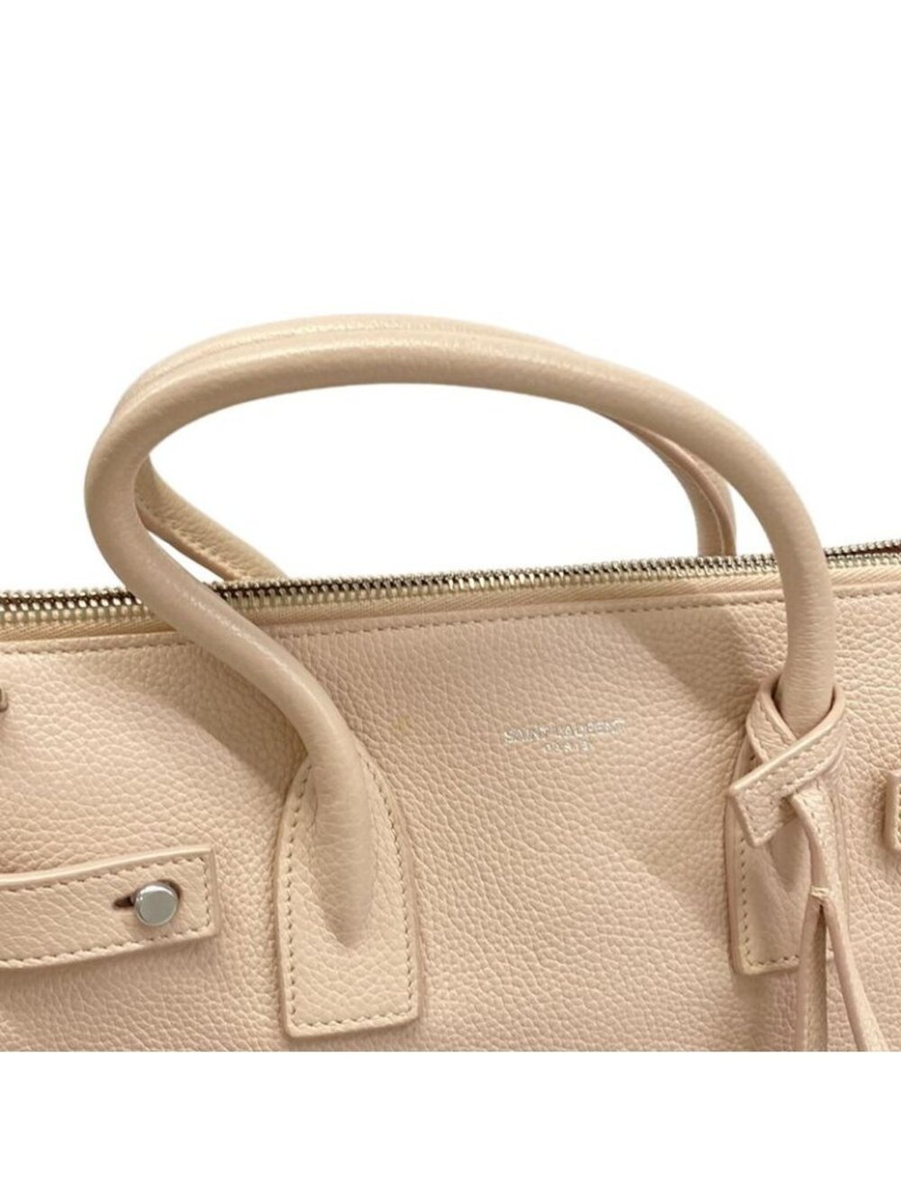 Saint Laurent Paris Handbag Sac de Jour Super Pink Leather - Picture 15 of 15